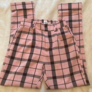 Princess Polly plaid pants
